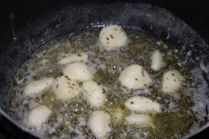 buttered garlic